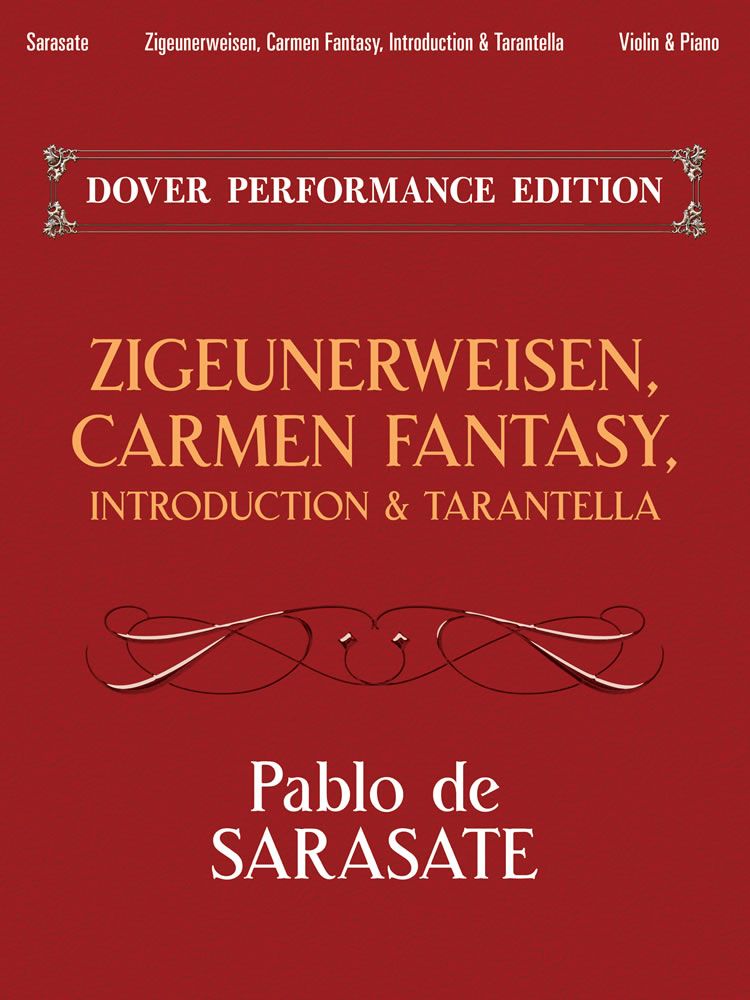 Zigeunerweisen. Carmen Fantasy. Introduction & Tarantella, Violin, Piano. 9780486488769