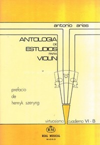 Antología de estudios para violín, vol. 6b, Grado Virtuosismo