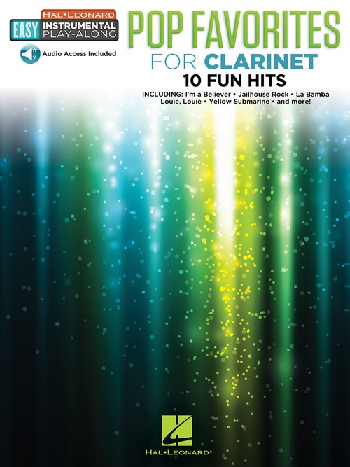 Easy Instrumental Play-Along: Pop Favorites for Clarinet: 10 Fun Hits