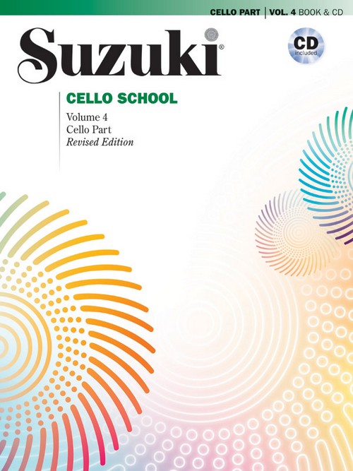 Suzuki Cello School. Cello Part + CD, Vol. 4. 9780739097120