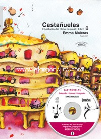Castañuelas: El estudio del ritmo musical, libro 8 (+CD)