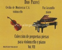 Colección de pequeñas piezas para violoncello y piano. Vol. VII