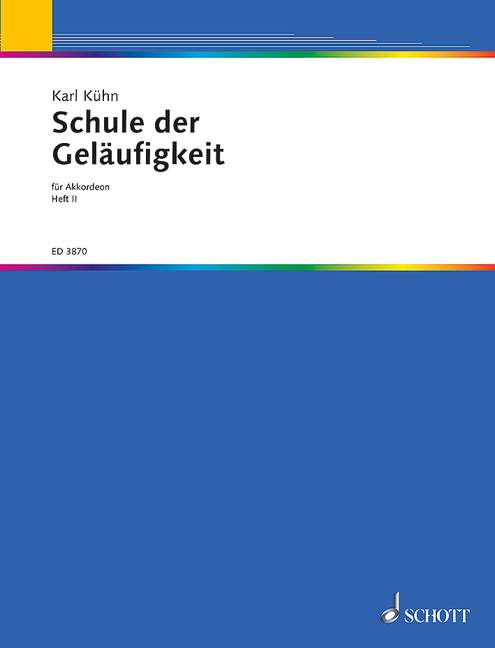 Schule der Geläufigkeit Heft 2, nach Etüden von Czerny, Bertini, Lemoine u.a., Accordion