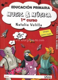 Music & Música, vol. 1 (Alumno). Bilingüe. Educación primaria + DVD