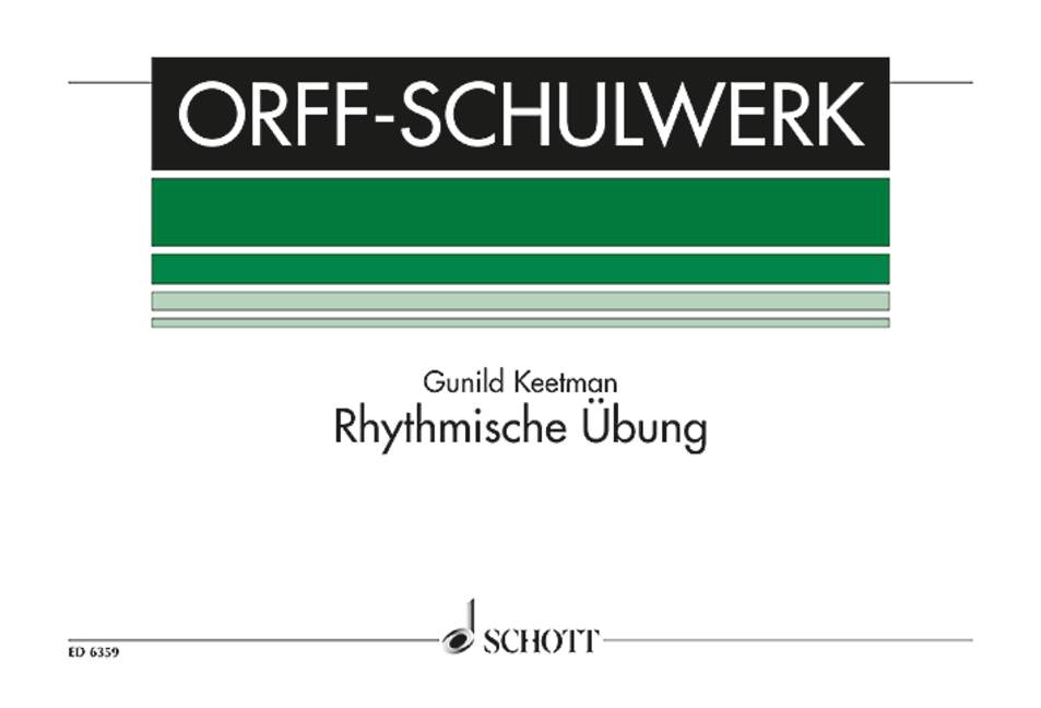 Rhythmic Exercise, Orff-instruments, performance score