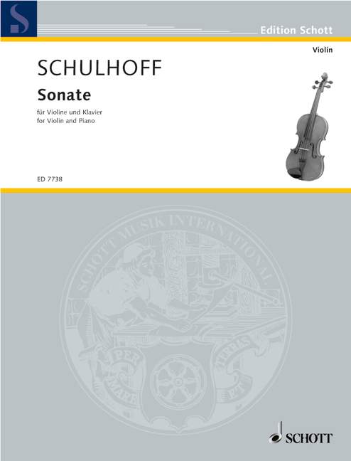 Sonata WV 91, violin and piano
