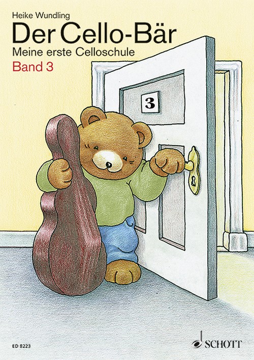 Der Cello-Bär Band 3, My first cello school, student's book