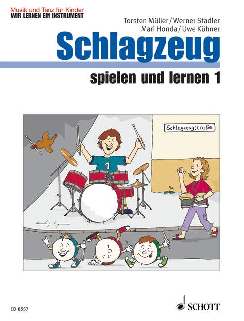 Schlagzeug spielen und lernen Band 1, percussion, children's book