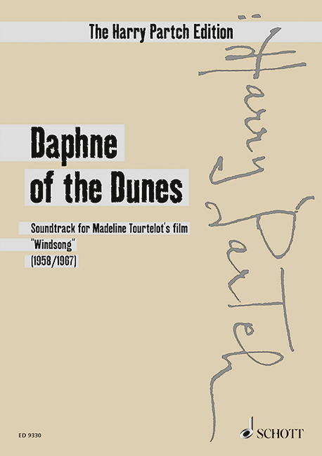Daphne of the Dunes, Soundtrack for Madeline Tourtelot?s film ?Windsong?, ensemble, study score