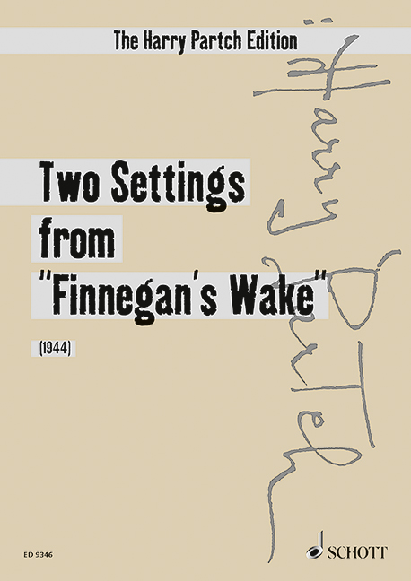 Two Settings from Finnegan's Wake, Text by James Joyce, Voice Part (Sopran) and 2 Flutes, performance score