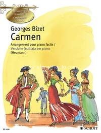 Carmen, Opéra en quatre actes de Henri Meilhac et Ludovic Halévy d'après la nouvelle de Prosper Mérimée, piano