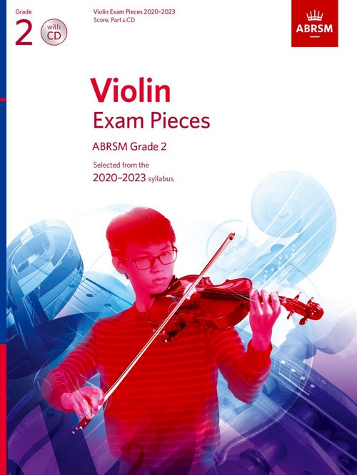 Violin Exam Pieces, Grade 2 + CD, 2020-2023. 9781786012531