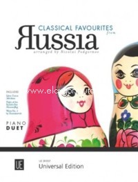 Classical Favourites from Russia. Piano Four Hands. 9783702473310