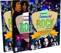 Crónica del Rock. Pack 2 volúmenes. Desde sus orígenes a la psicodelia. Del rock progresivo al grunge
