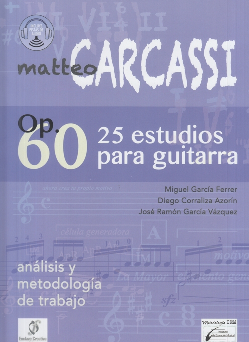 25 Estudios para guitarra, Opus 60: análisis y metodología de trabajo