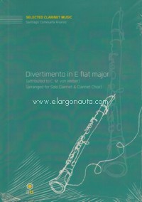 Divertimento in E flat major, arranged for Solo Clarinet and Clarinet Choir