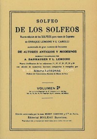Solfeo de los solfeos: nueva edición de los solfeos para voces de soprano. Vol 2B