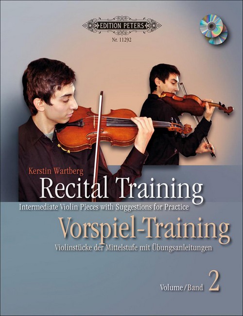 Recital Training Vol. 2. Intermediate Violin Lessons with Suggestions for Practice
