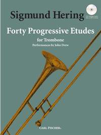 40 Progressive Etudes for Trombone. 9780825884320