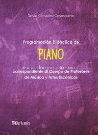 Programación didáctica de Piano correspondiente al Cuerpo de Profesores de Música y Artes Escénicas