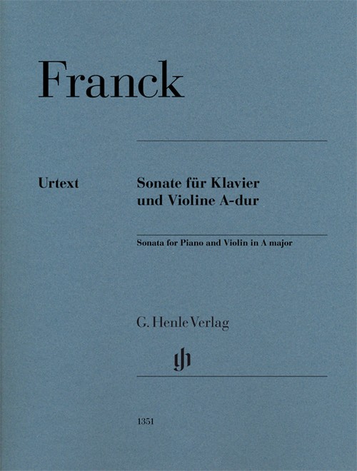 Sonate für Klavier und Violine A-dur = Sonata for Piano and Violin in A major