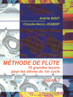 Méthode de flûte Vol. 2. 16 grandes leçons pour les éléves du 1er cycle. 9790230365727