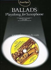 Guest Spot: Ballads Playalong for Alto Saxophon