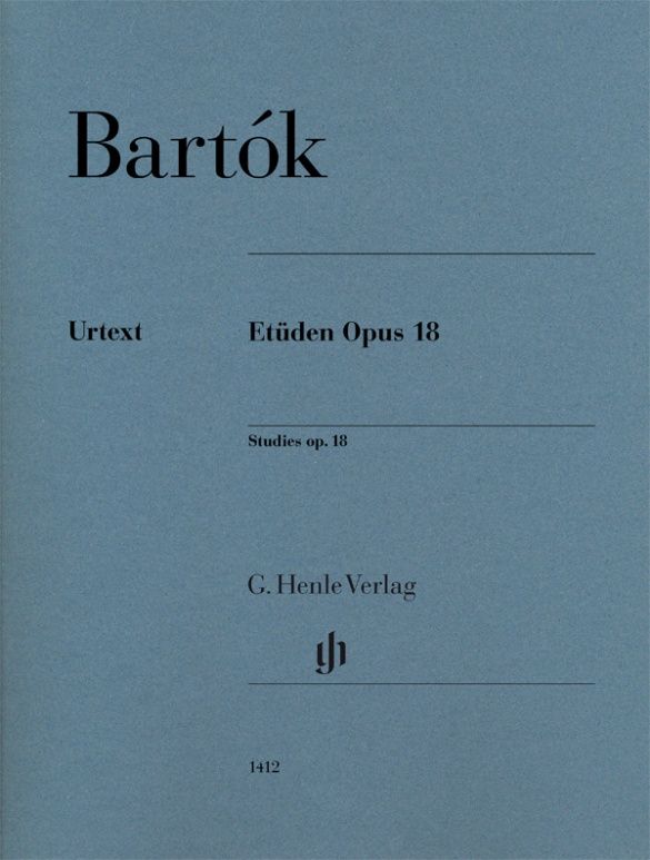 Etüden, op. 18 = Studies, op. 18, Piano