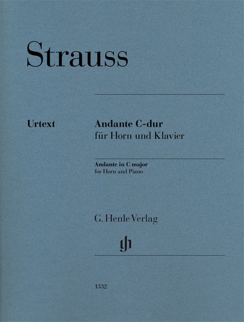 Andante C-dur für Horn und Klavier, score and parts. 9790201813325