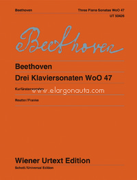 Three Piano Sonatas WoO 47
