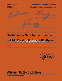 Easy Piano Pieces: Beethoven - Schubert - Hummel, Band 3. 9783850557528