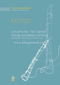 Concerto No. 1 for Clarinet, Strings and Basso Continuo (arranged for Solo Clarinet & Clarinet Choir)