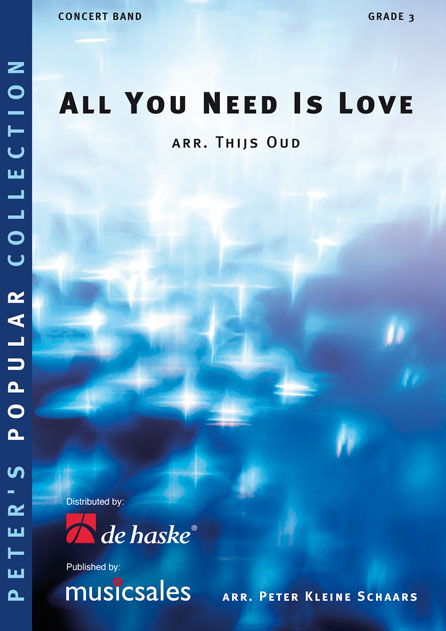 All You Need Is Love, Concert Band/Harmonie, Score and Parts
