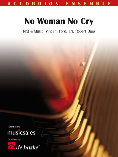 No Woman No Cry, Accordion Orchestra, Score and Parts