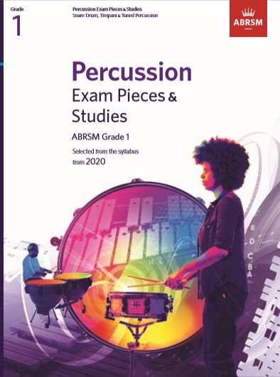 Percussion Exam Pieces & Studies Grade 1: From 2020