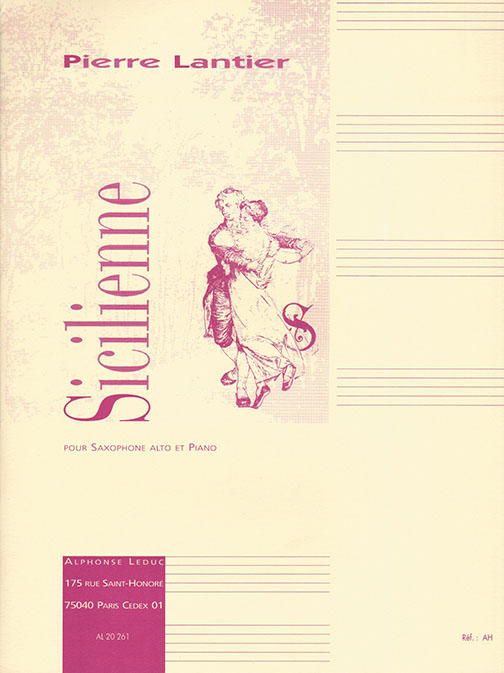 Sicilienne, Saxophone Alto et Piano. 9790046202612