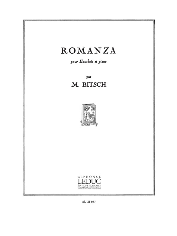 Romanza, Oboe and Piano