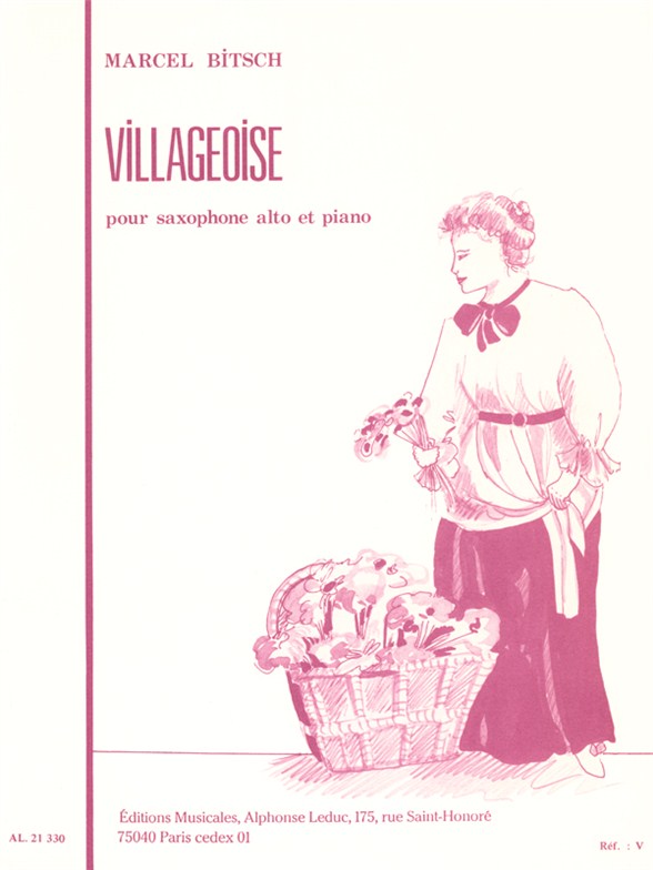 Villageoise, Saxophone Mi b et Piano