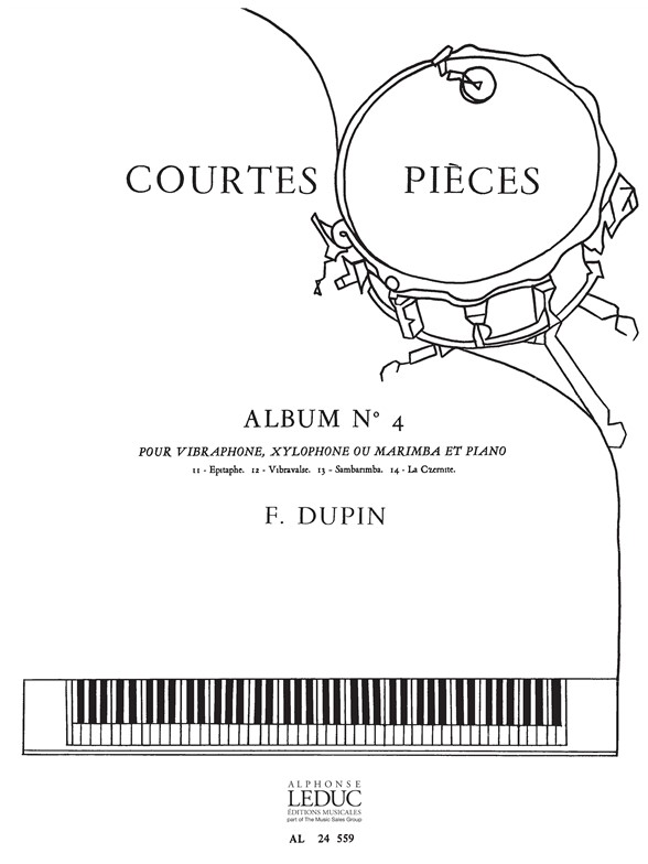 Courtes Pièces Vol. 4, vibraphone, xylophone (ou marimba) et piano