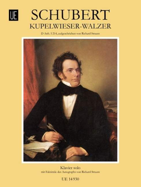 Kupelwieser-Walzer, D Anh. I/14, aufgeschrieben von Richard Strauss, Klavier solo. 9783702405342