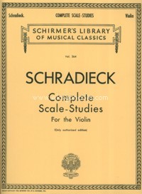Complete Scales Studies for the Violin (only authorized edition)