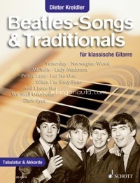 Beatles - Songs & Traditionals, für klassische Gitarre
