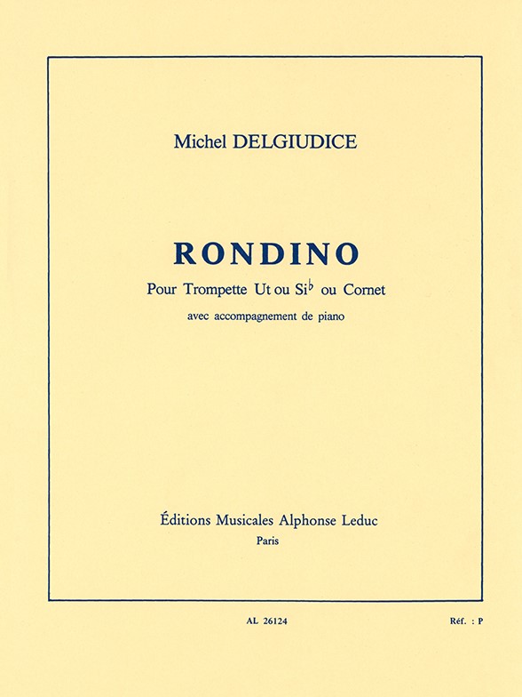 Rondino, trompette et piano