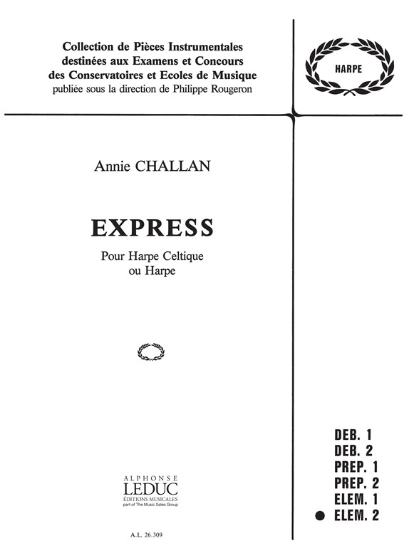 Express, pour harpe