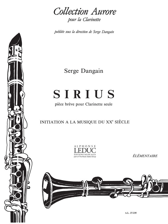Sirius, pour clarinette seule