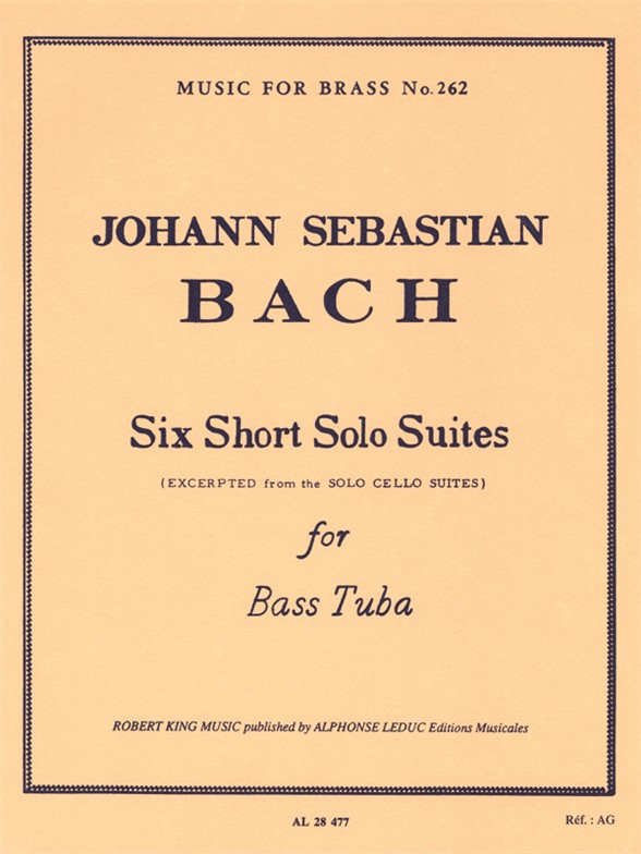 Six Short Solo Suites, for Bass Tuba