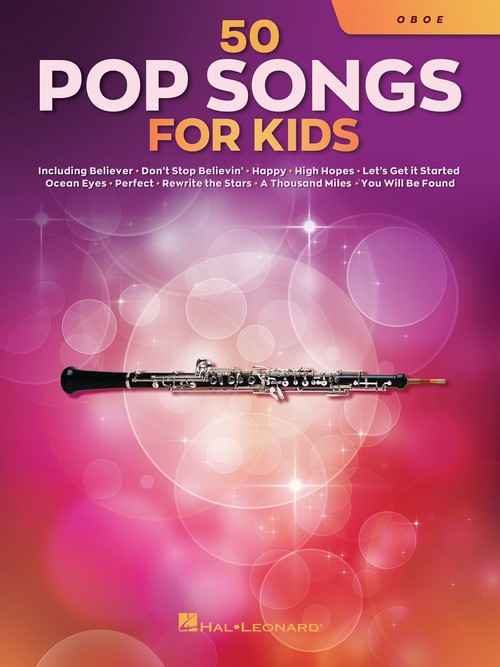 50 Pop Songs for Kids: for Oboe