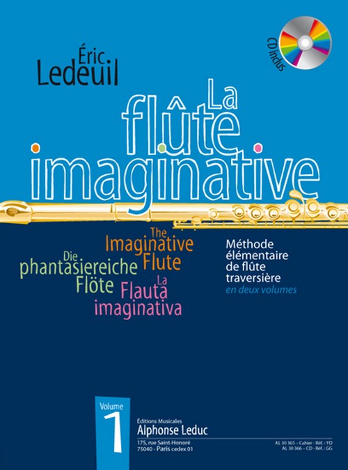 La flûte imaginative, vol. 1 avec CD: Methode élémentaire en deux volumes