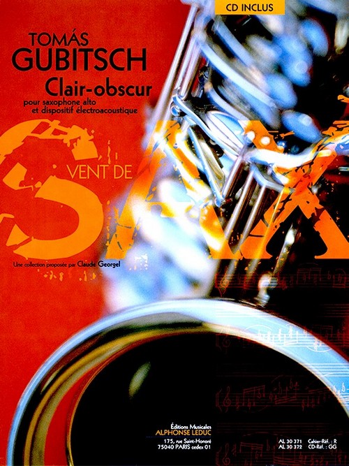 Clair-Obscur, pour saxophone alto et dispositif électroacustique
