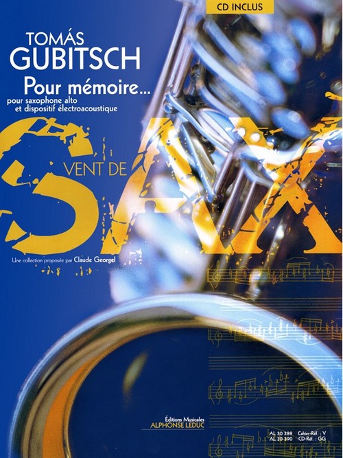 Pour mémoire..., pour saxophone Mi b
